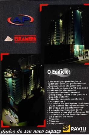 Apartamento na Planta no Ed. Malasia Towers!