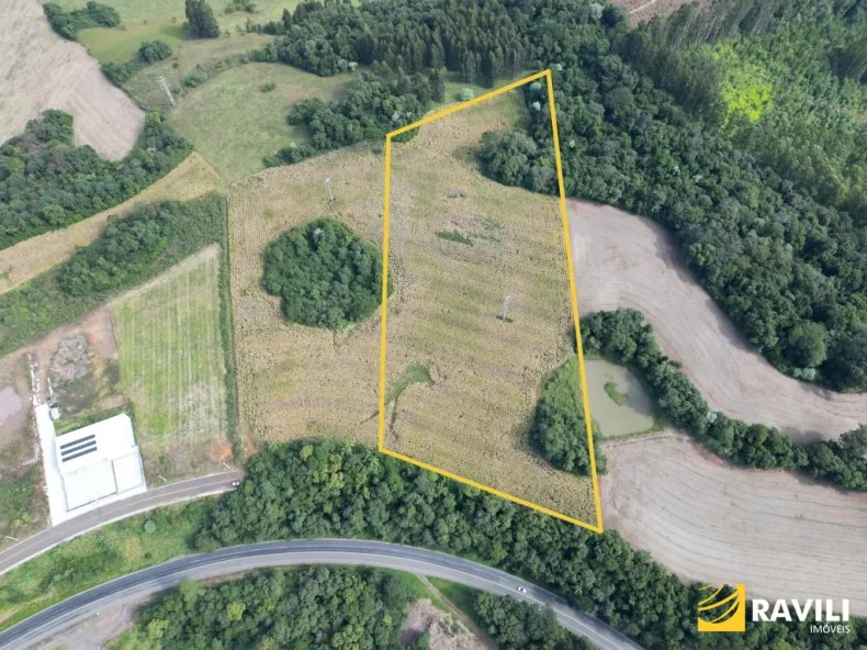 Terreno para Venda no Distrito Industrial de Herval d`Oeste!