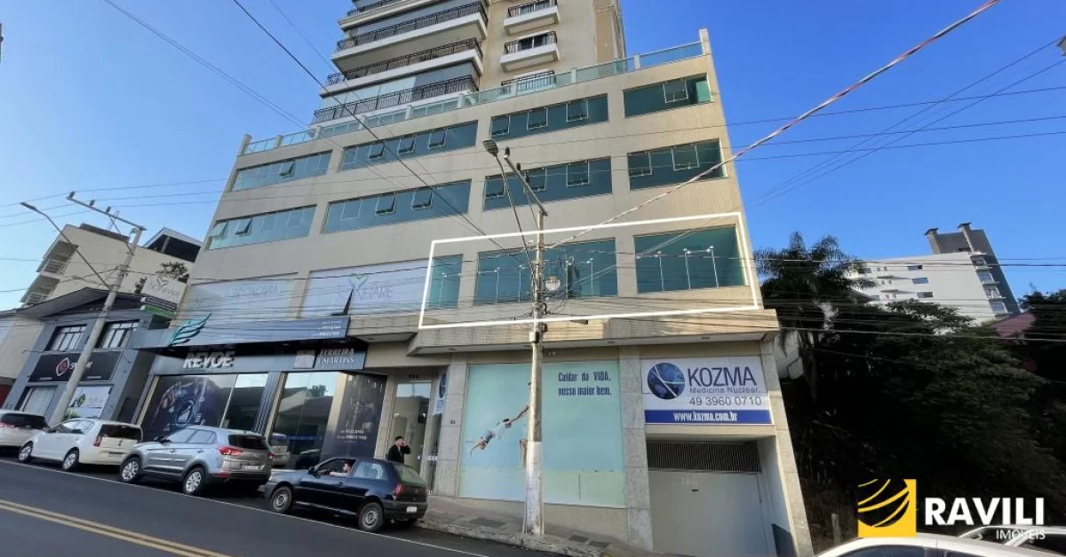 Sala Comercial para Locação no Edifício Bellagio na Av Getúlio Vargas!