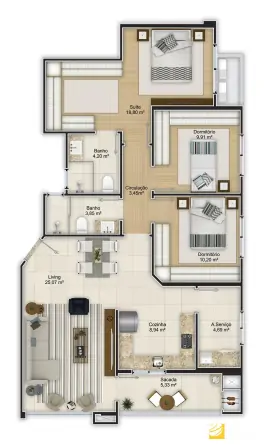 Apartamento Novo à Venda!