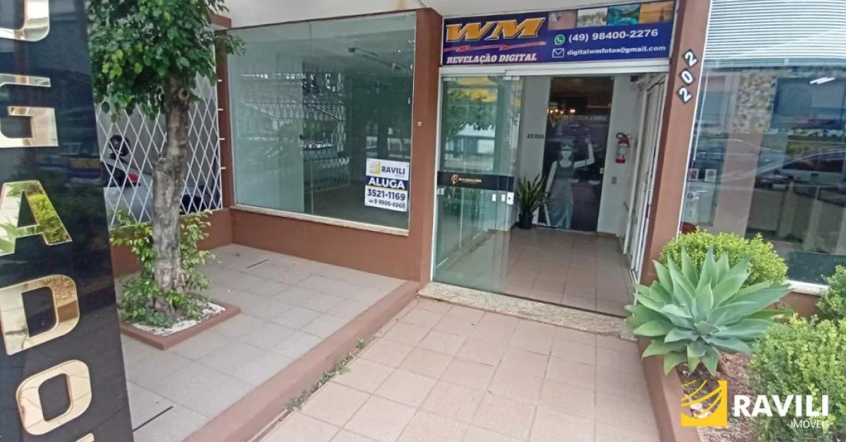 Sala Comercial para Locação em Joaçaba!