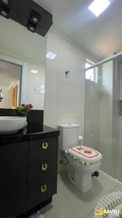 Apartamento Semi-mobiliado para Locação  no Ed. Aurora!