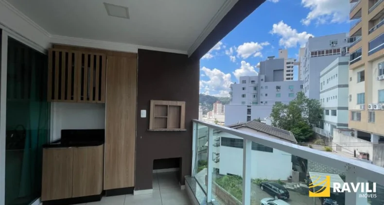 Apartamento Semi-mobiliado para Locação  no Ed. Aurora!