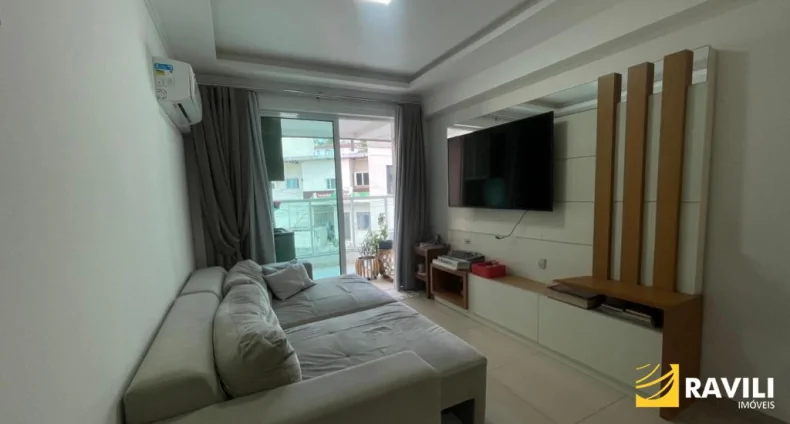 Apartamento Semi-mobiliado para Locação  no Ed. Aurora!