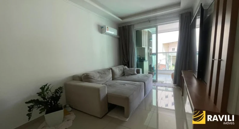 Apartamento Semi-mobiliado para Locação  no Ed. Aurora!