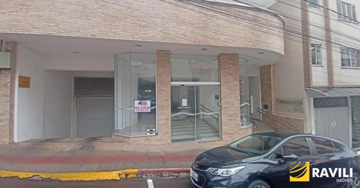 Sala Comercial Centro Joaçaba com 385m²