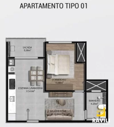 Apartamentos na Planta - LANÇAMENTO