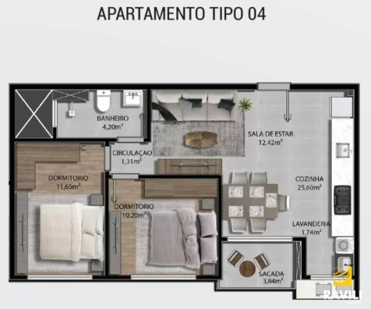 Apartamentos na Planta - LANÇAMENTO