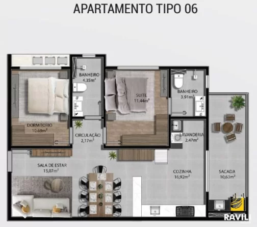 Apartamentos na Planta - LANÇAMENTO